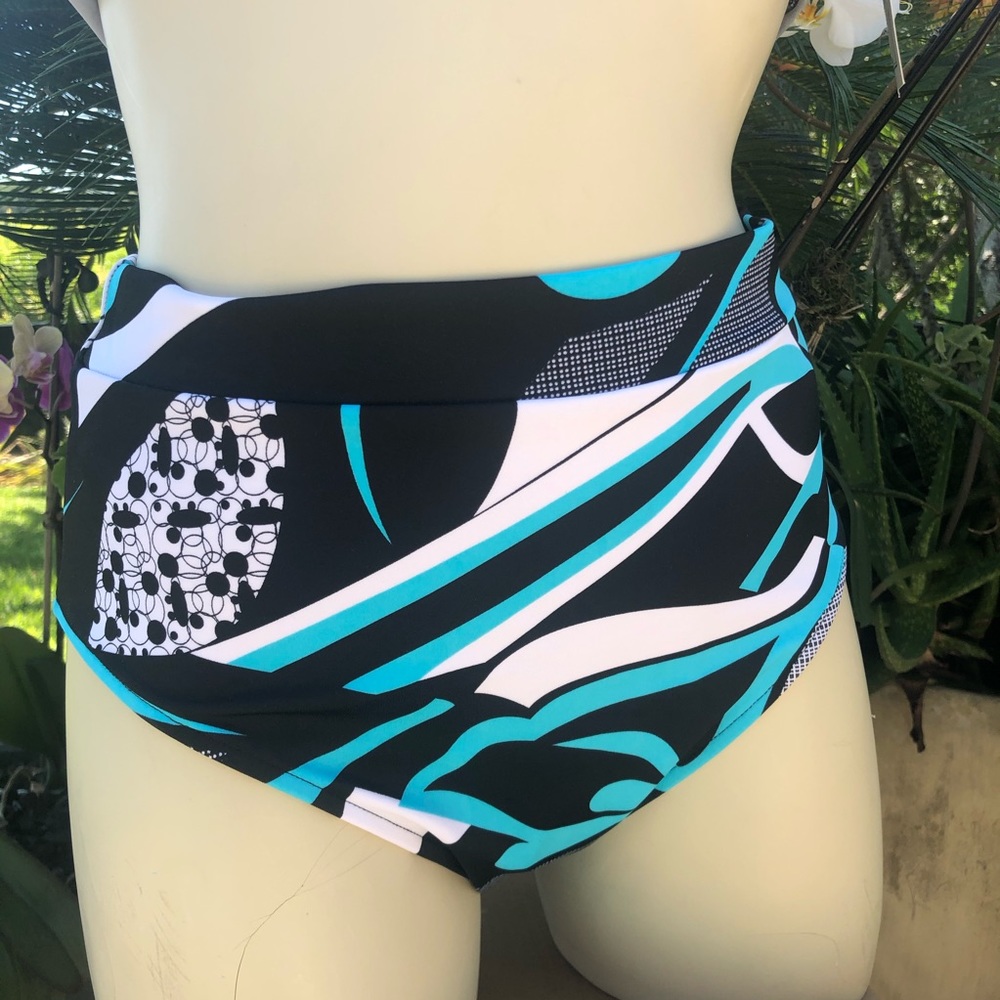 Women’s High Waisted Full Coverage Bikini Bottoms